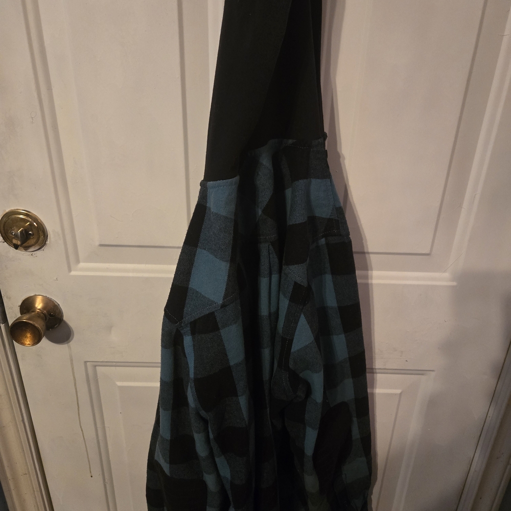 Tony Hawk Black and Blue Checkered Jacket